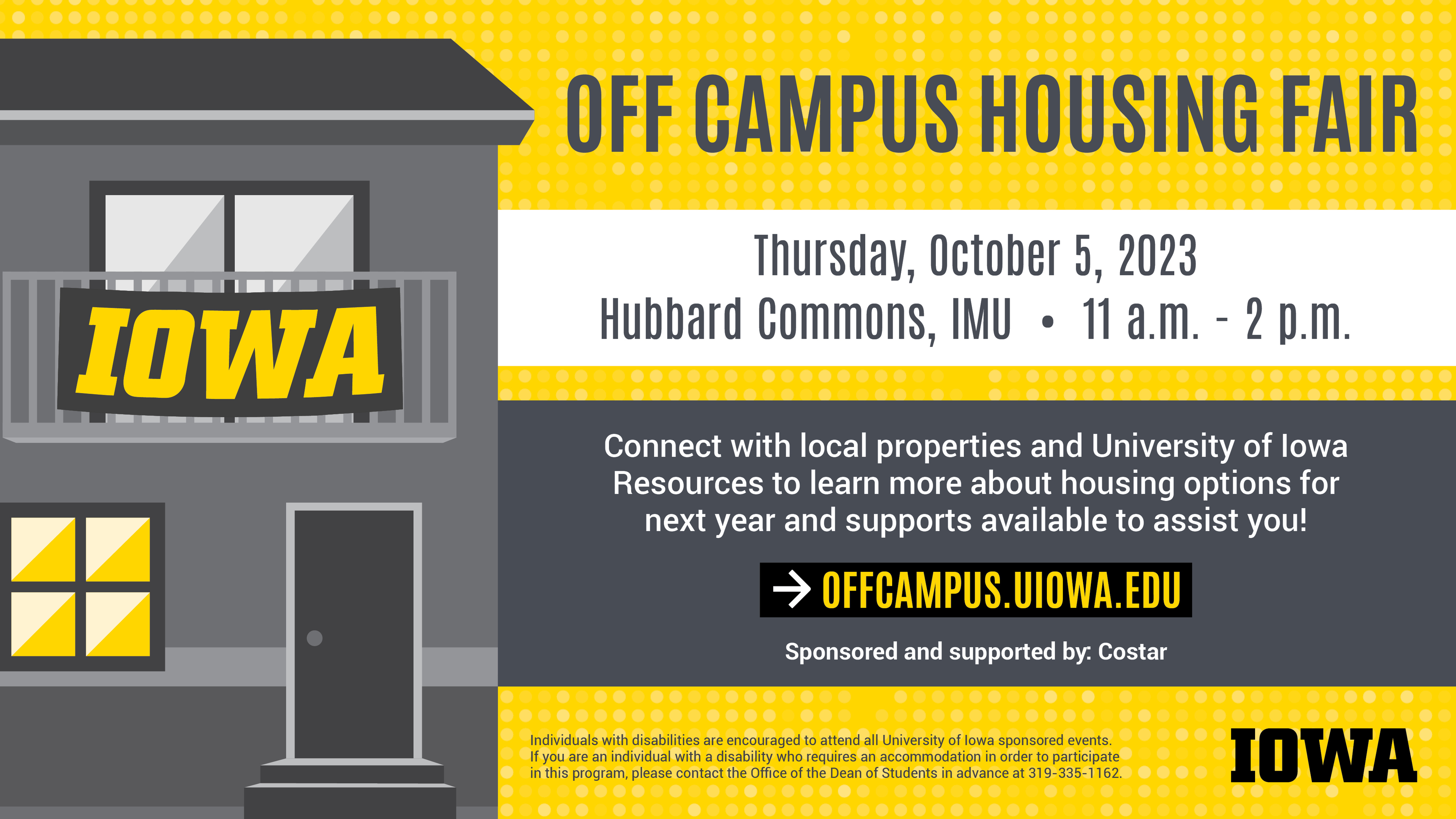 Off campus housing fair 10.5.2023