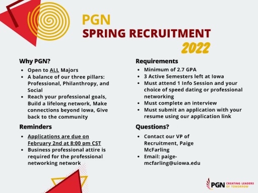 Phi Gamma Nu Recruitment